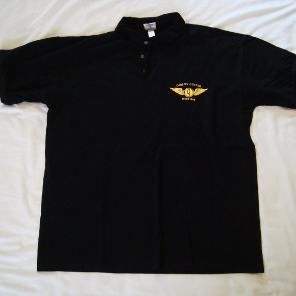Gibson Guitar Polo Shirt - Picture 1 of 4